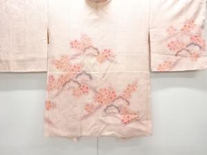 未使用品　きぬたや謹製　本総絞り　松梅模様絵羽織